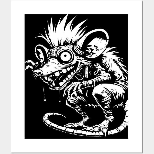 Jerry The Rat Wall Art by Gnord Noraa